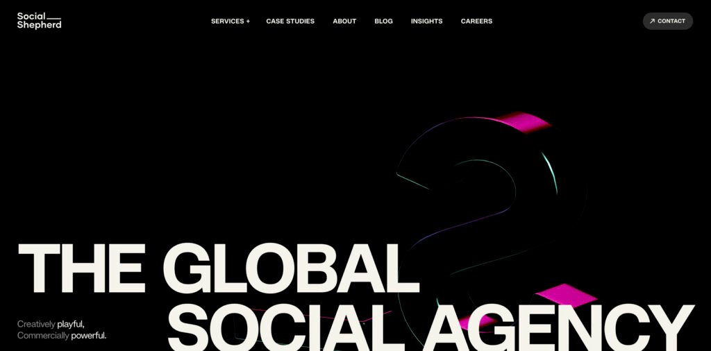 Social Shepherd website