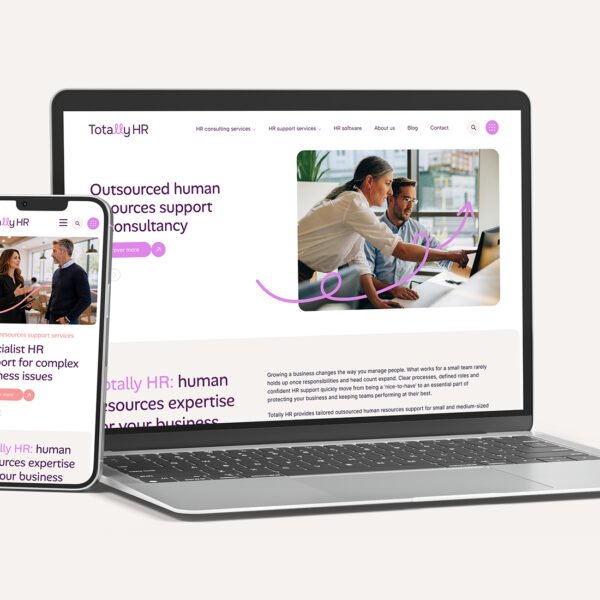 Totally HR website multi-device